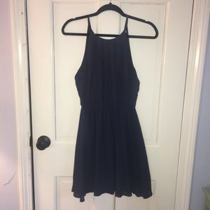 Navy blue dress
